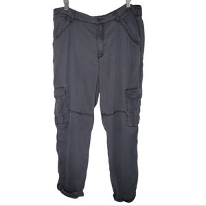 Anthropologie Hei Hei Westport Gray Cargo Pants - Women's